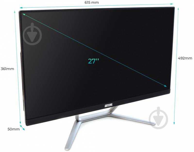Моноблок Artline Home G70 27 (G70v17) black/silver - фото 11