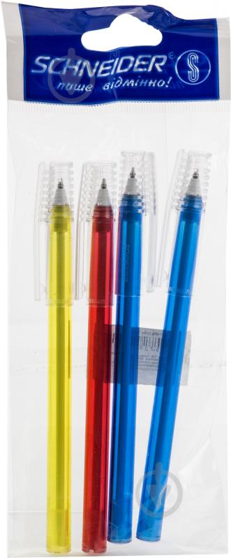 Набор ручек шариковых Economix 4 шт. Tops S12181 - фото 1 Набор ручек шариковых Economix 4 шт. Tops S12181 - фото 1