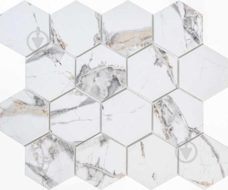 Мозаика Intermatex Hexa marmi 25,8x29,8 см - фото 1