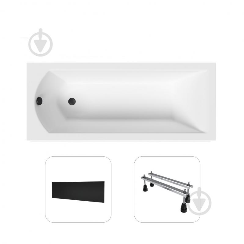 Ванна акрилова Helmken Vespera FX74766221 149,5х70 см комплект 3 в 1 - фото 1 Ванна акрилова Helmken Vespera FX74766221 149,5х70 см комплект 3 в 1 - фото 1