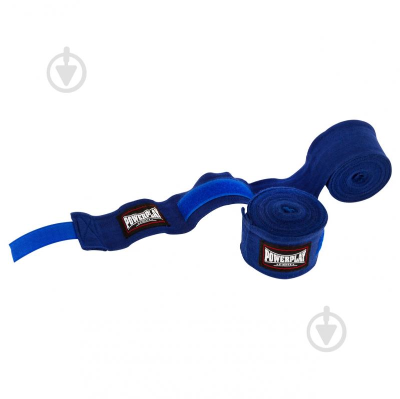 Боксерские бинты PowerPlay синий 400 см PP_3047_4m_Blue - фото 3