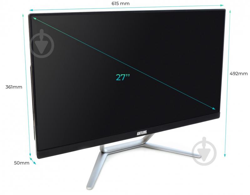 Моноблок Artline Home G71 27 (G71v19) black/silver - фото 2