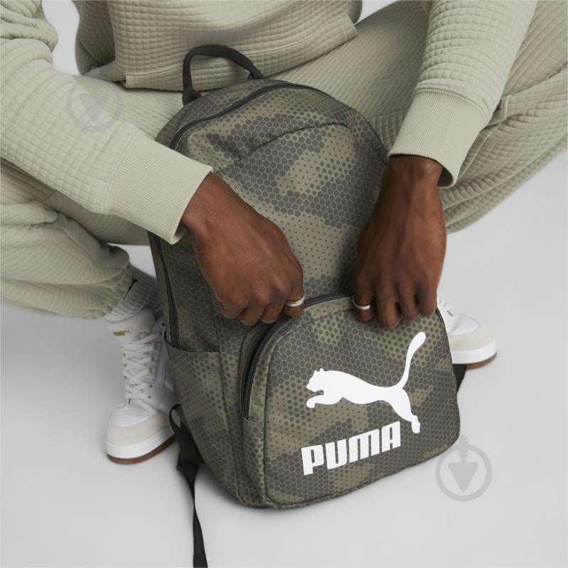 Рюкзак Puma ORIGINALS URBAN BACKPACK 7922105 24 л зеленый - фото 5