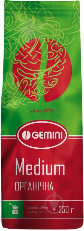 Кофе молотый Gemini Medium 250 г 4820156430669 - фото 1