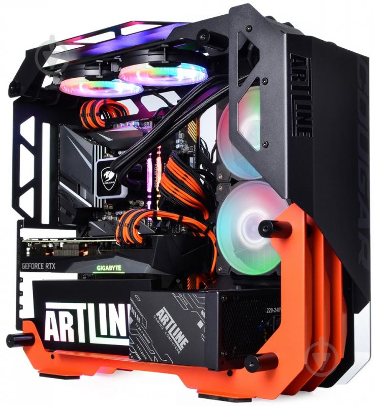 Компьютер Artline Overlord (STALKERv28) black/orange - фото 4