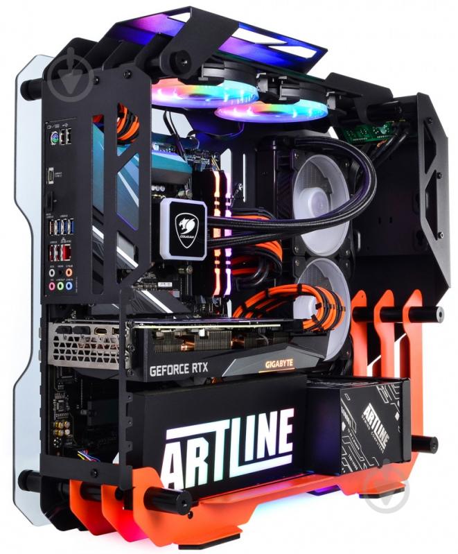Компьютер Artline Overlord (STALKERv28) black/orange - фото 5