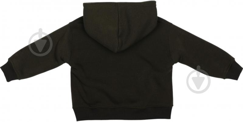 Худи для девочки LOGOS на флисе с карманом р.140 хаки 14-01-00-0006 - фото 4