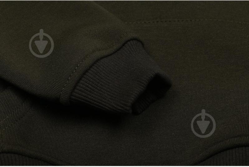 Худи для девочки LOGOS на флисе с карманом р.140 хаки 14-01-00-0006 - фото 5