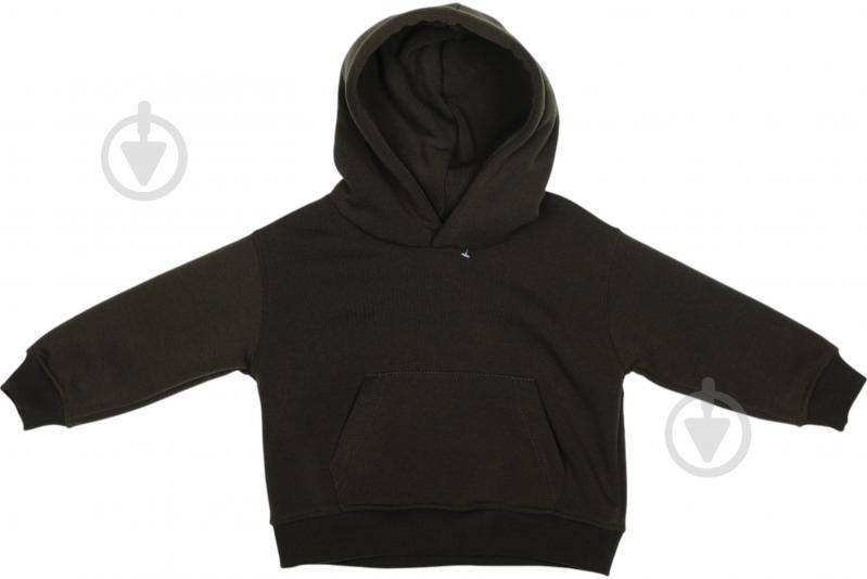 Худи для девочки LOGOS на флисе с карманом р.140 хаки 14-01-00-0006 - фото 6
