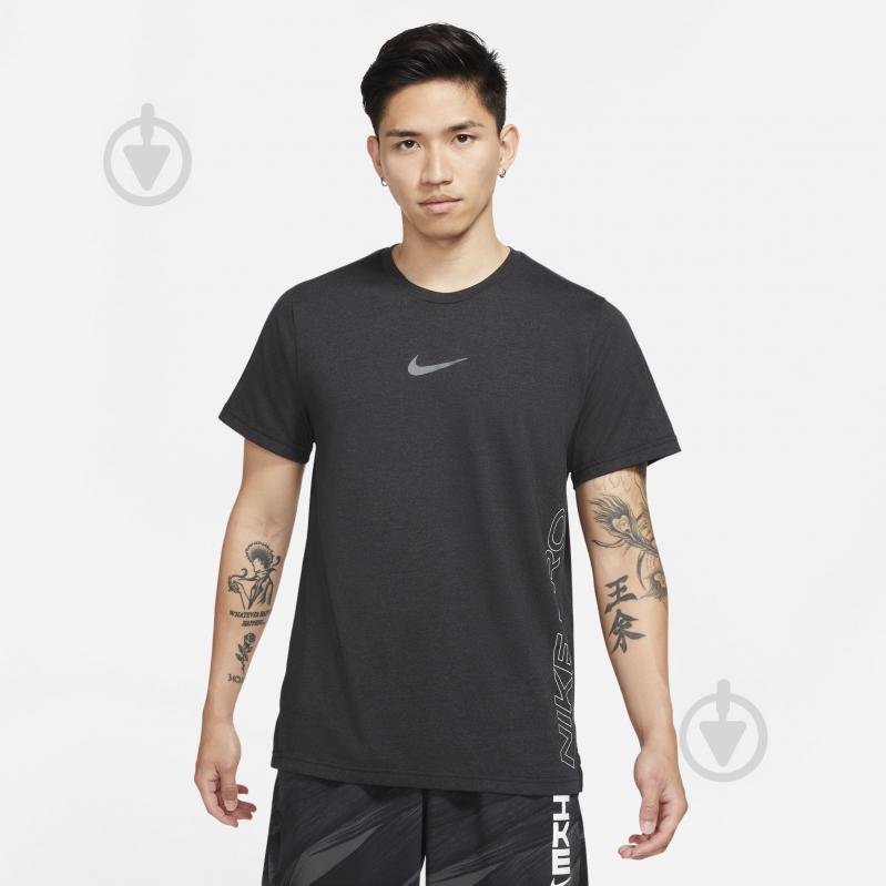 Футболка Nike M NP DF NPC BURNOUT SS TOP 2.0 DD1828-010 р.2XL черный - фото 1