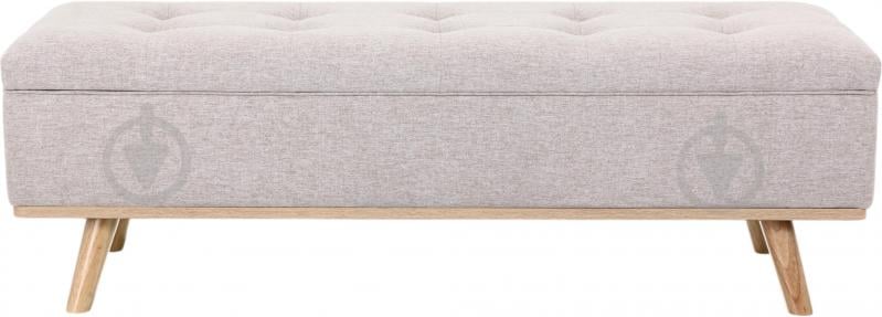 Пуф-банкетка 420х1270х400 мм бежевий (VWF22A1329LB-1D) - фото 1