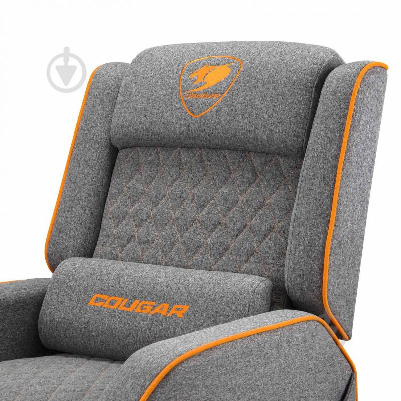 Кресло игровое Cougar RANGER ONE GRAY серый - фото 12