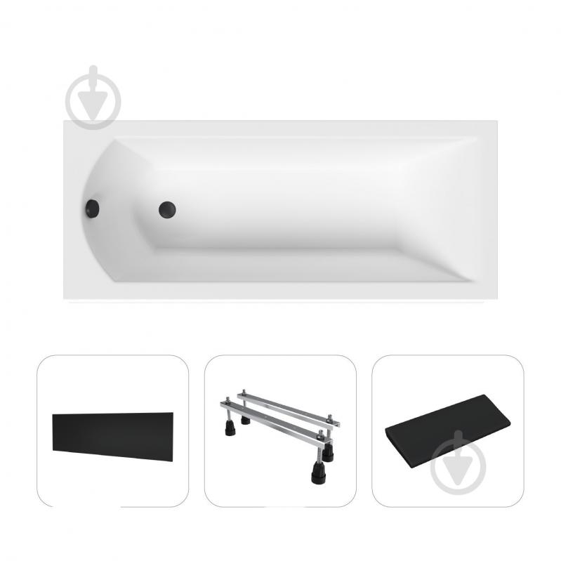 Ванна акрилова Helmken Vespera 468R42659P 149,5х70 см комплект 4 в 1 - фото 1 Ванна акрилова Helmken Vespera 468R42659P 149,5х70 см комплект 4 в 1 - фото 1