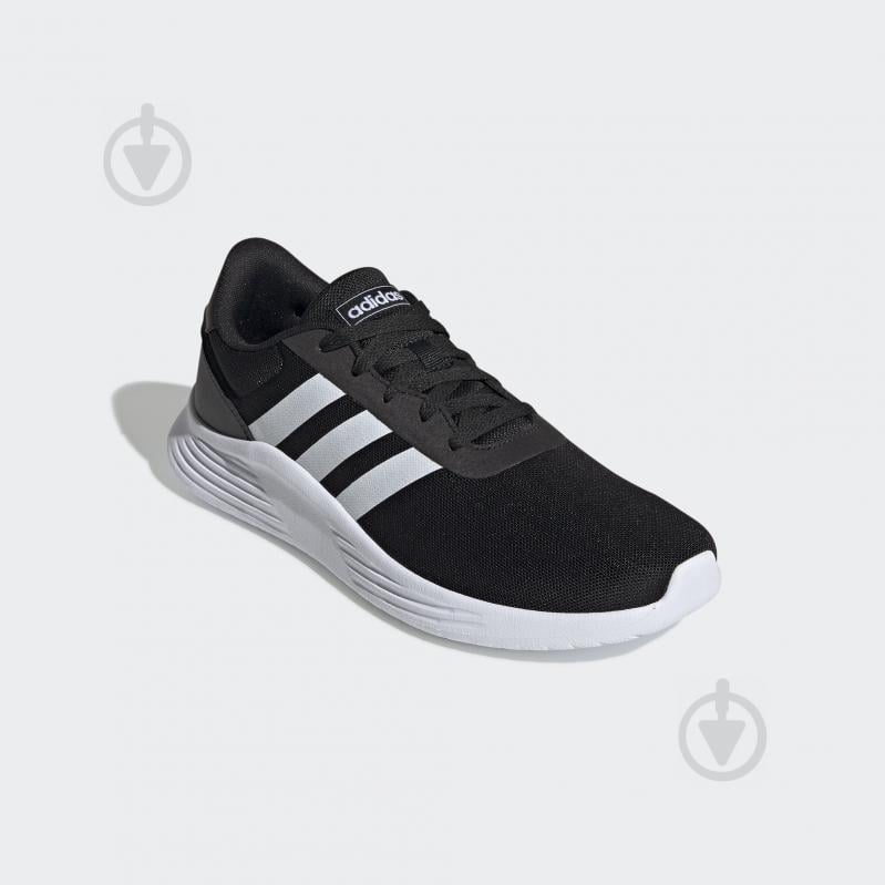 Кросівки чоловічі демісезонні Adidas LITE RACER 2.0 EG3283 р.42 чорні - фото 4