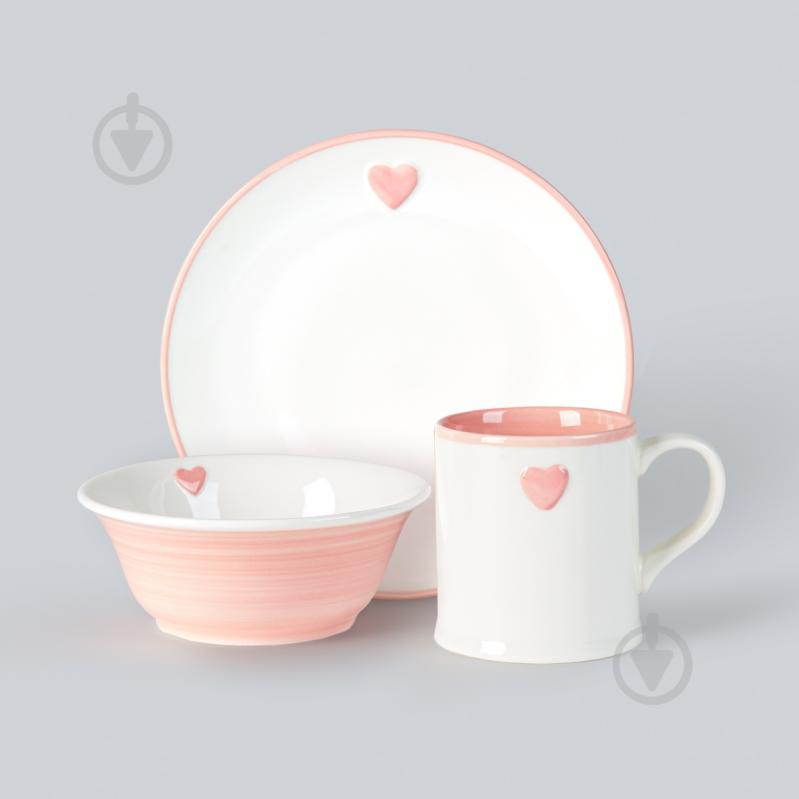 Тарелка обеденная MVM 20 см KP-46 Pink - фото 4 Тарелка обеденная MVM 20 см KP-46 Pink - фото 4