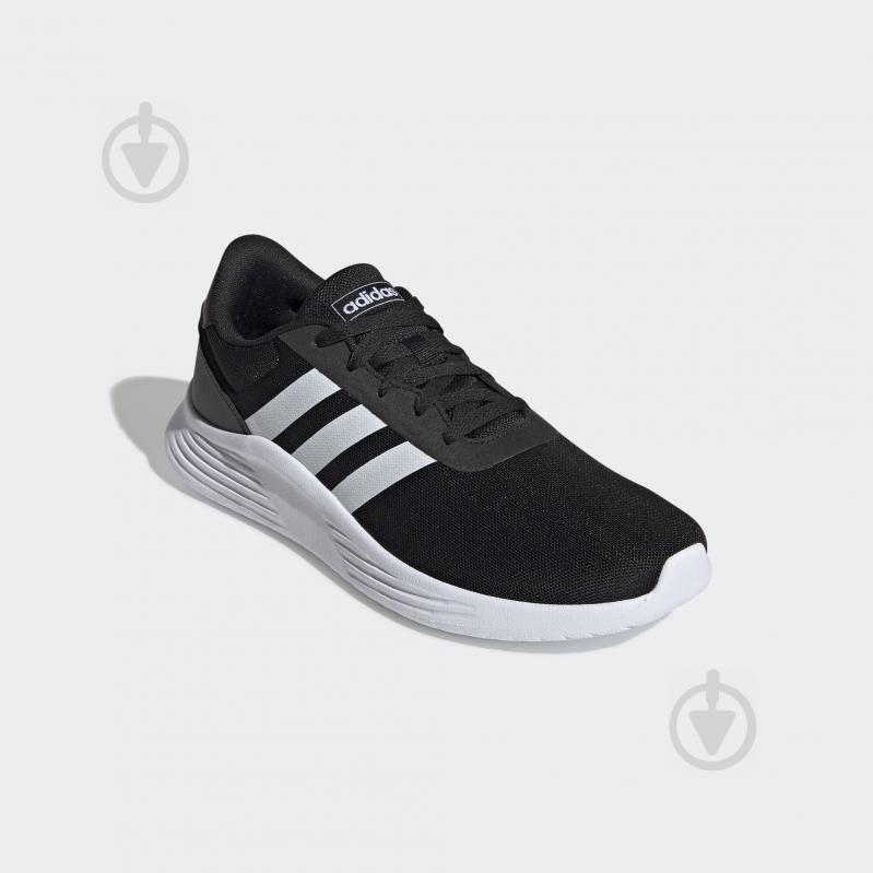 Кроссовки мужские демисезонные Adidas LITE RACER 2.0 EG3283 р.42 2/3 черные - фото 4