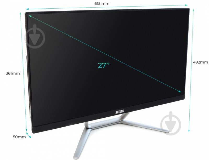 Моноблок Artline Home G73 27 (G73v20) black/silver - фото 11