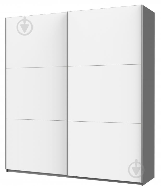 Двери для шкафа-купе Кайзер Альба Doros 2200x30x2350 мм белый ДСП - фото 1
