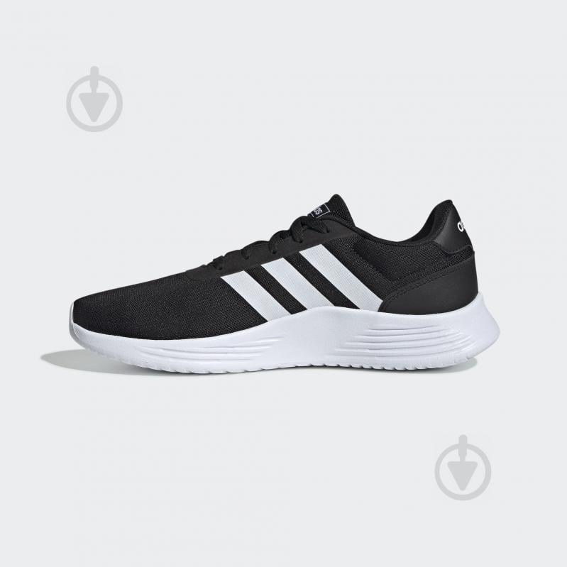 Кросівки чоловічі демісезонні Adidas LITE RACER 2.0 EG3283 р.44 чорні - фото 6