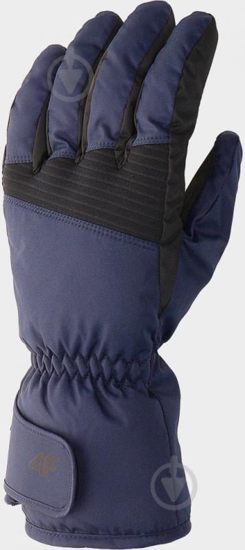 Рукавички 4F GLOVES FNK M095 4FAW23AFGLM095-31S р.M синій - фото 1