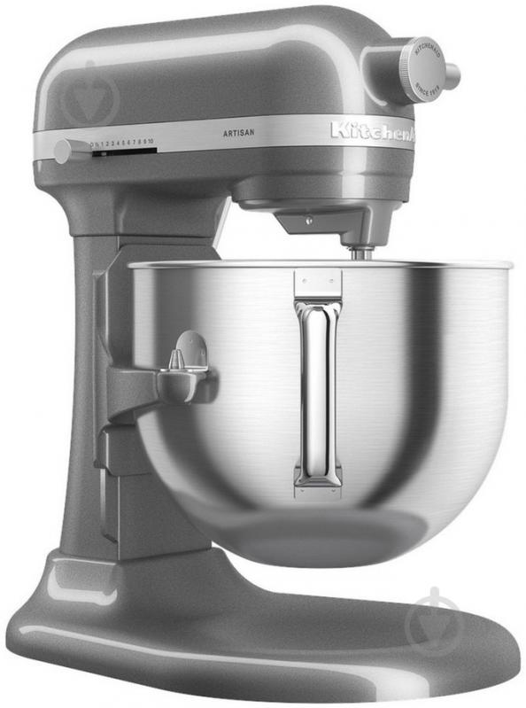 Кухонна машина KitchenAid Artisan 6,6 л 5KSM70SHXECU сріблястий - фото 3