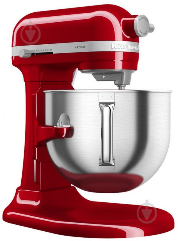 Кухонная машина KitchenAid Artisan 6,6 л 5KSM70SHXEER красный - фото 3