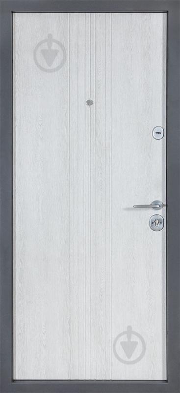 Двері вхідні Revolut Doors В-606 мод. 229 дрімвуд темний / дрімвуд світлий 2050x950 мм праві - фото 3