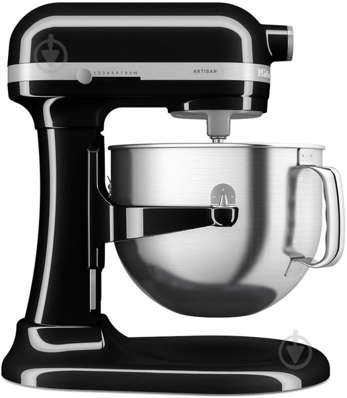 Кухонна машина KitchenAid Artisan 6,6 л 5KSM70SHXEOB чорний - фото 1