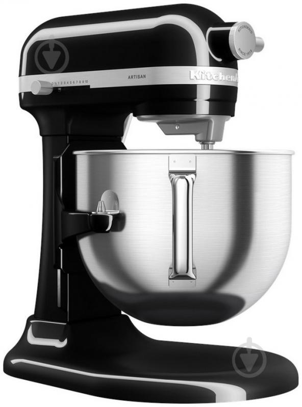 Кухонна машина KitchenAid Artisan 6,6 л 5KSM70SHXEOB чорний - фото 3