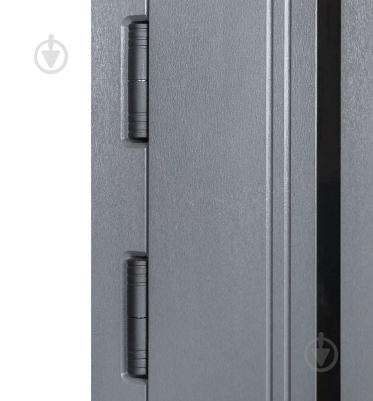 Двері вхідні Булат Термо Ультра (квадро) 567/гладка хром / білий матовий 2050x850 мм праві - фото 7 Двері вхідні Булат Термо Ультра (квадро) 567/гладка хром / білий матовий 2050x850 мм праві - фото 7