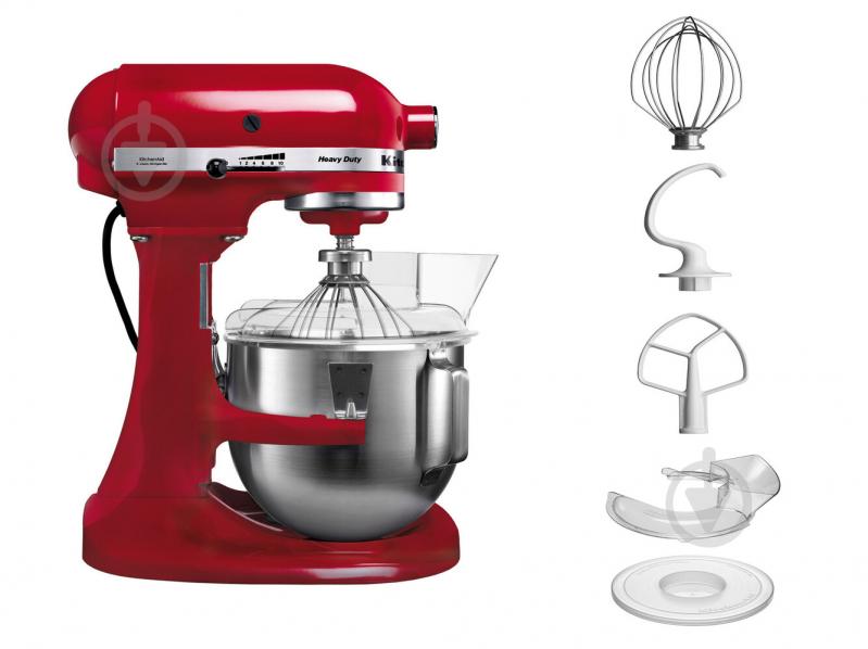 Кухонна машина KitchenAid Heavy Duty 5KPM5EER 4,8 л червоний - фото 2