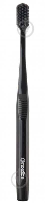 Зубна щітка Nordics Premium 6580 Soft чорна м'яка - фото 2 Зубна щітка Nordics Premium 6580 Soft чорна м'яка - фото 2