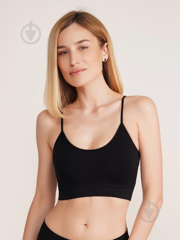 Топ-брасьєр Giulia CAMI TOP GRAIN 4823116929951 р.LXL чорний - фото 2