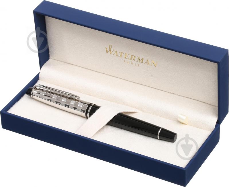 Ручка перьевая Waterman Expert Deluxe black 10038 - фото 5