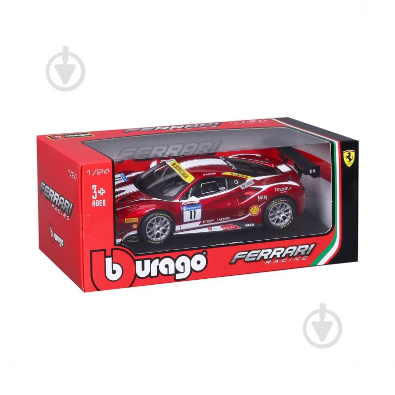Автомодель Bburago 1:24 Ferrari 488 Challenge 18-26308 - фото 1