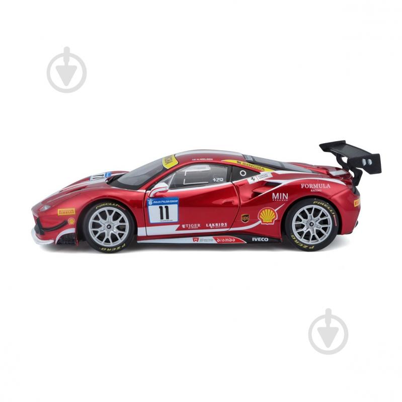Автомодель Bburago 1:24 Ferrari 488 Challenge 18-26308 - фото 12