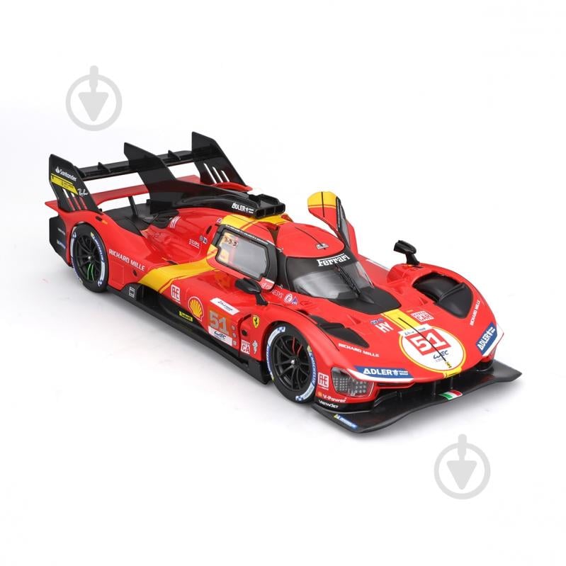 Автомодель Bburago 1:24 Ferrari 499P LMH 18-26309 - фото 9