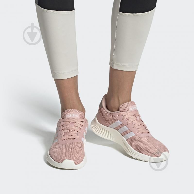 Кроссовки женские демисезонные Adidas LITE RACER 2.0 EG3287 р.40 розовые - фото 10