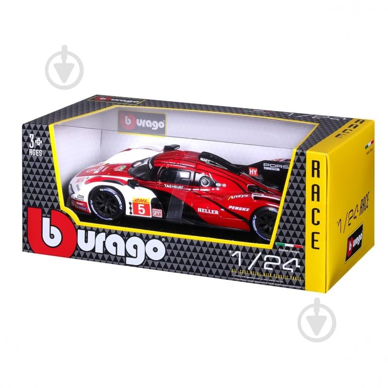 Автомодель Bburago 1:24 Porsche 963 18-28022 - фото 2