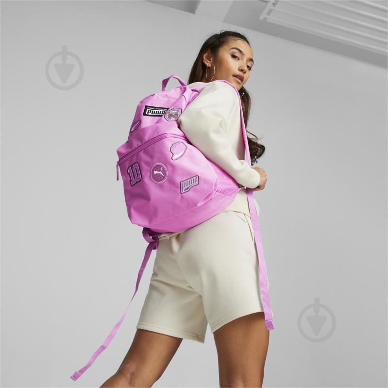 Рюкзак Puma PATCH BACKPACK 7919403 22 л рожевий - фото 4