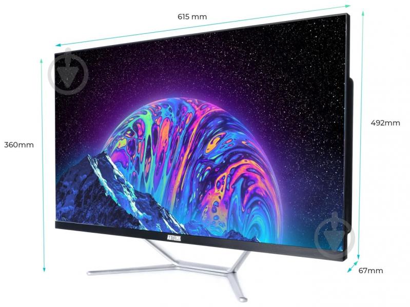 Моноблок Artline Gaming G75 27 (G75v50Win) black/silver - фото 8