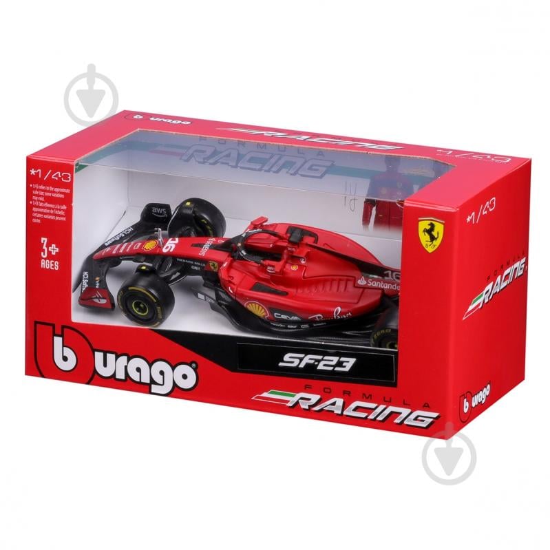 Автомодель Bburago 1:43 Ferrari SF-23 18-36836 - фото 2