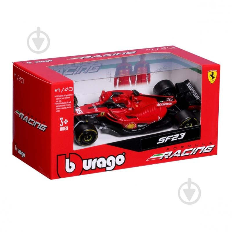 Автомодель Bburago 1:43 Ferrari SF-23 18-36836 - фото 1