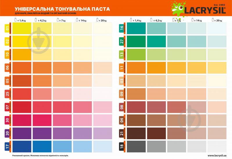Паста тонувальна Lacrysil Польові Квіти 21 темно-коричневий 120 мл - фото 2 Паста тонувальна Lacrysil Польові Квіти 21 темно-коричневий 120 мл - фото 2