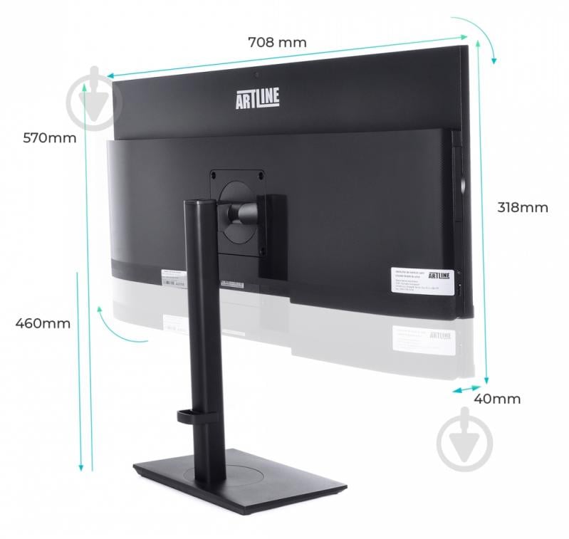 Моноблок Artline Home GX330 30 (GX330v01Win) black - фото 11