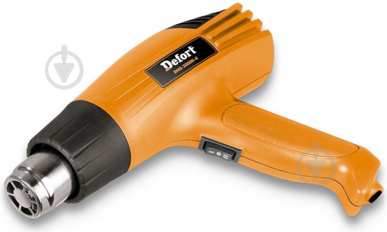 Фен строительный Defort DHG-2000N-K 93720490 - фото 1