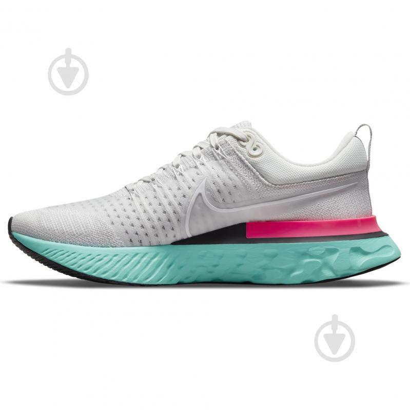 Кроссовки мужские Nike ReactINFINITY Run Flyknit 2 CT2357-005 р.42,5 серо-бирюзовые - фото 7