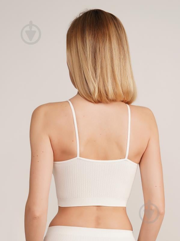 Топ-брасьєр Giulia CAMI TOP BRAID 4823116929708 р.SM ванільний - фото 3 Топ-брасьєр Giulia CAMI TOP BRAID 4823116929708 р.SM ванільний - фото 3