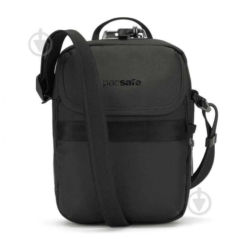 Сумка через плечо Pacsafe Metrosafe X Compact 3 л черный - фото 1