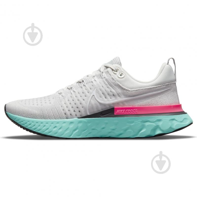 Кроссовки мужские Nike ReactINFINITY Run Flyknit 2 CT2357-005 р.44,5 серо-бирюзовые - фото 6